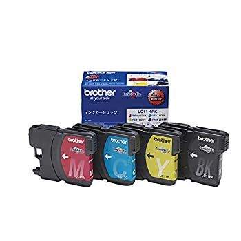 未使用品」brother純正インクカートリッジ4色パック LC11-4PK