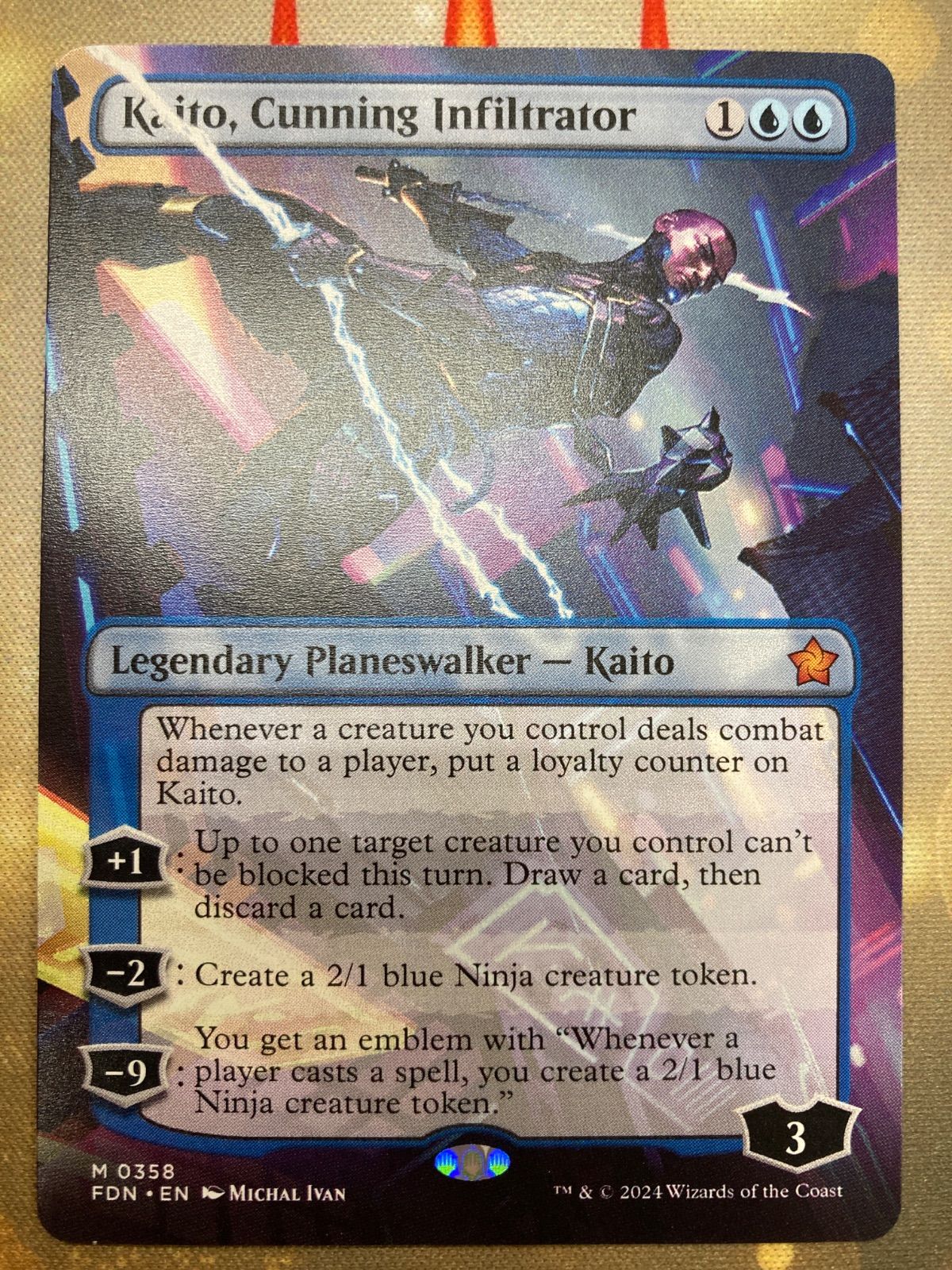mtg カルドラの完成体　英語　ボーダーレス　プロモ Foil】□ボーダーレス□《カルドラの完成体/Kaldra Compleat