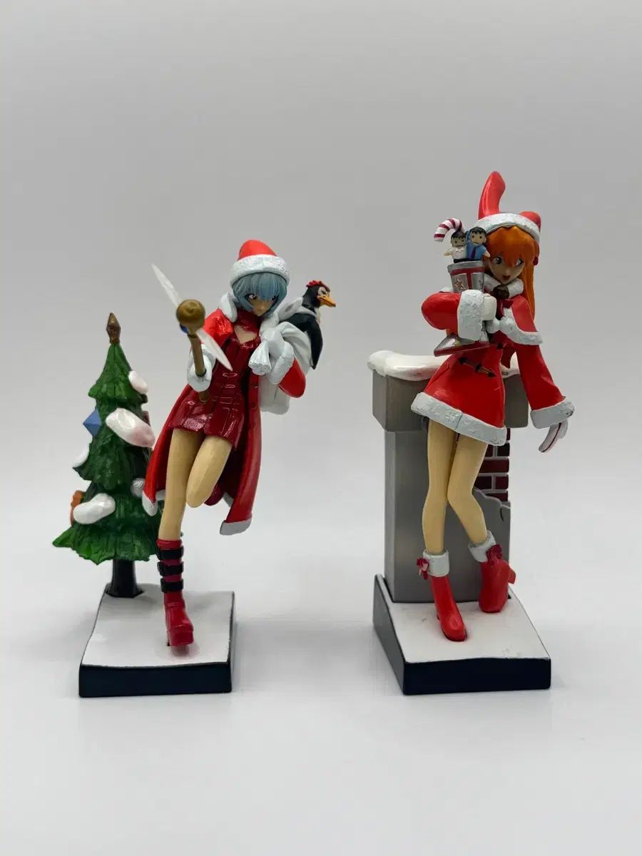 エヴァンゲリオン クリスマス フィギュア アスカ レイ - メルカリ