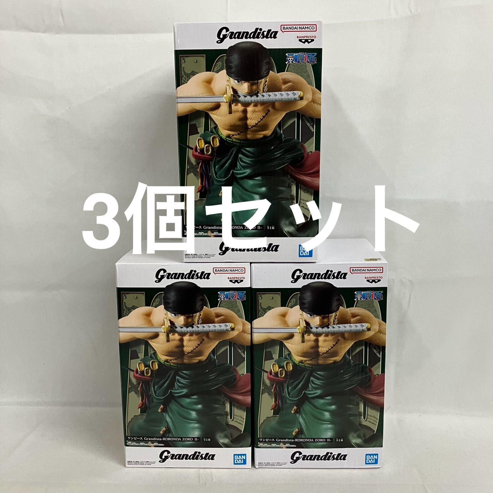 ワンピース Grandista ロロノア・ゾロ Ⅱ6体セット 売れ筋 ワンピース