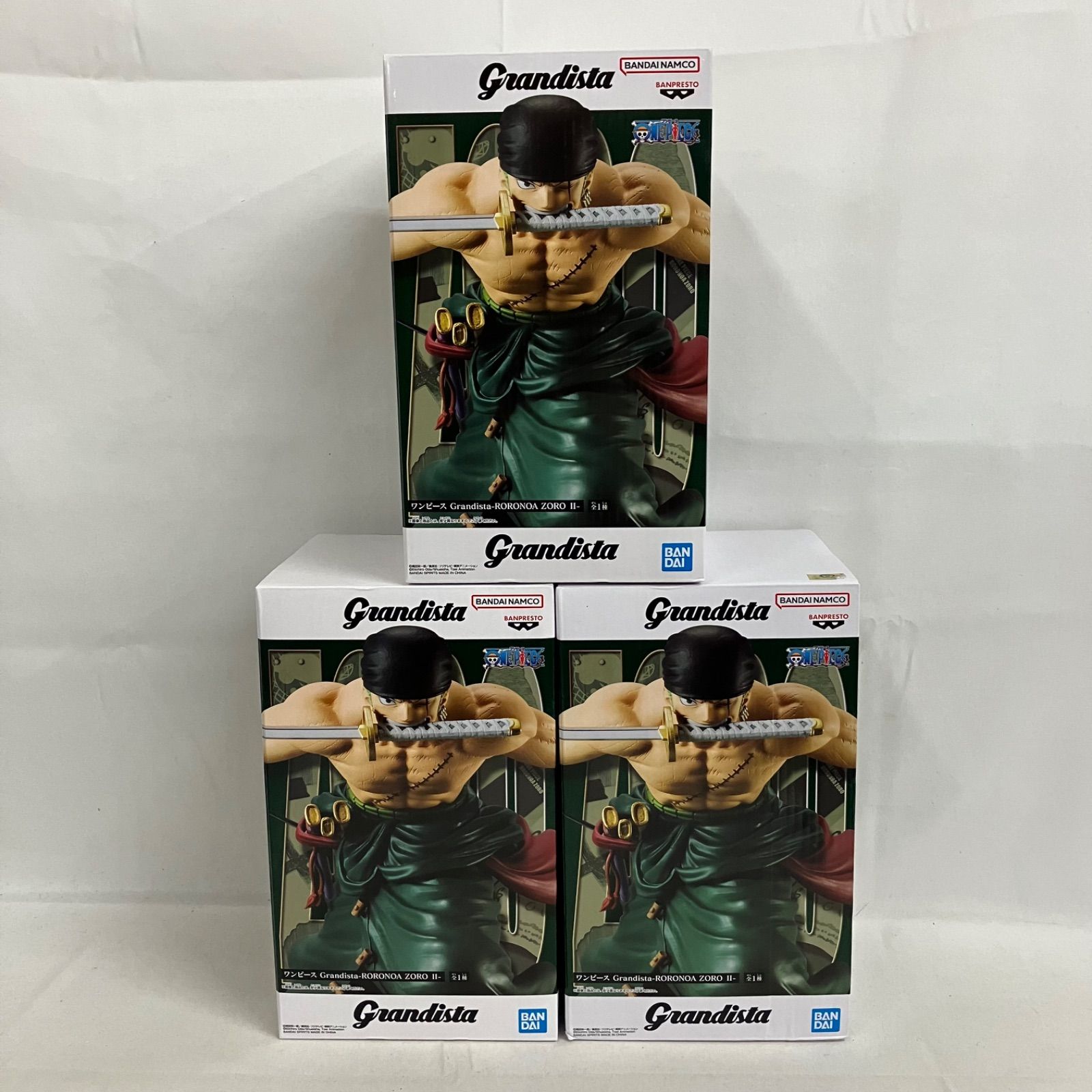Grandista ロロノア・ゾロ II ×12体セット ワンピース Grandista