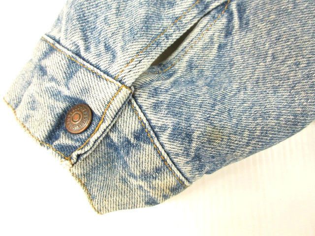 リーバイス Levi's 90s 70608 デニムボアジャケット USA製 ブルー 42R