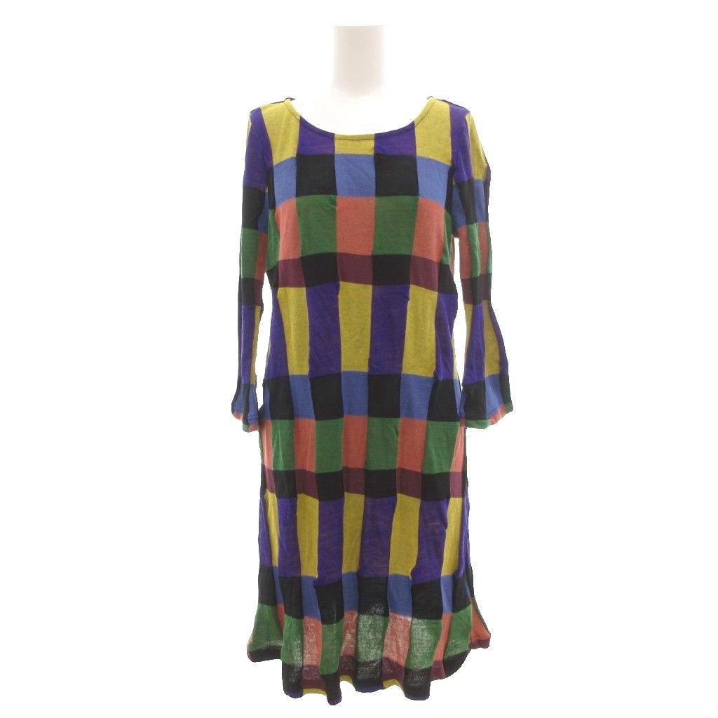 19 美品　jocomomolaby sybillaホコモモラ ワンピース Jocomomola ホコモモラ Sybilla シビラ ブルーワンピース | Jocomomola