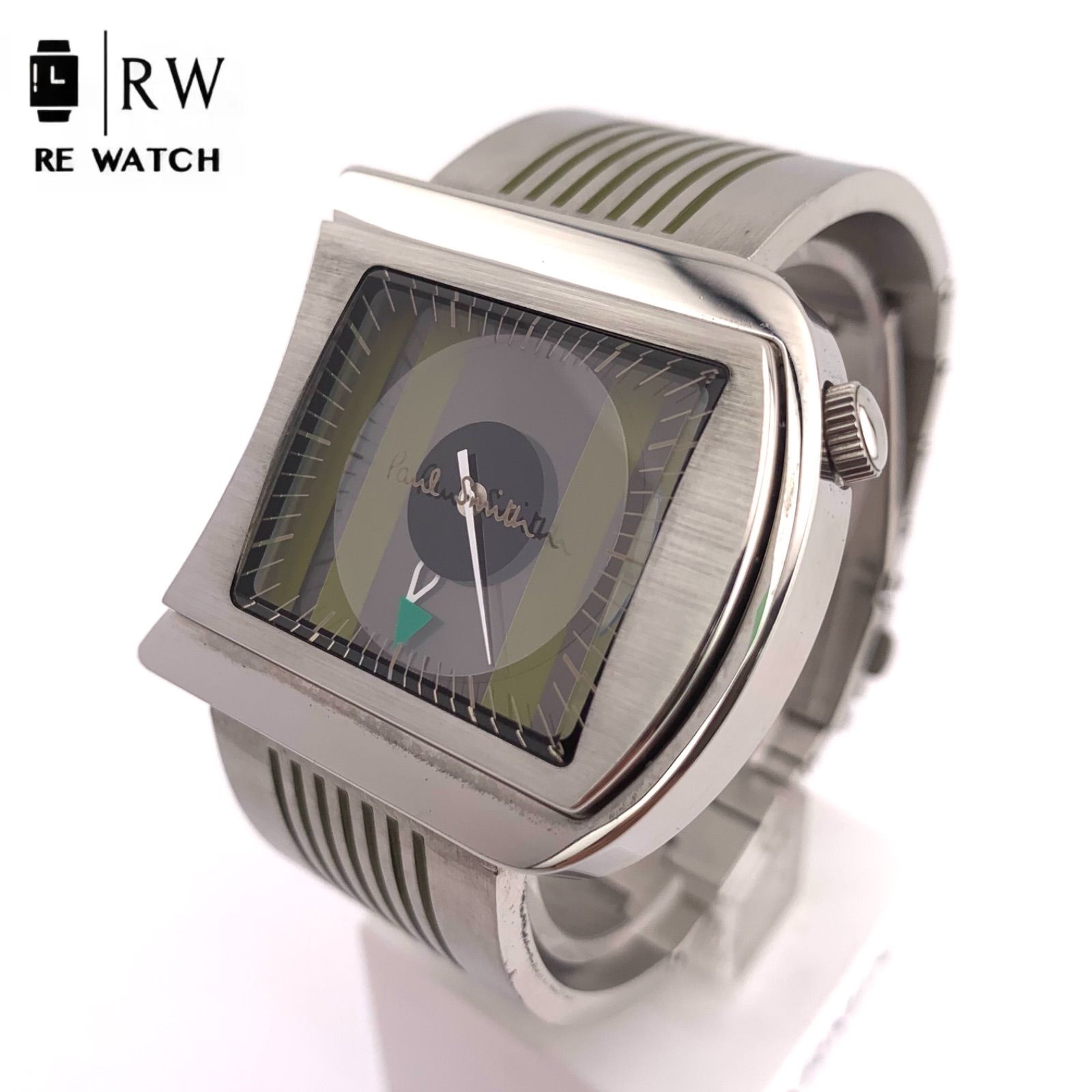 Paul Smith 6038 クォーツ腕時計 グリーン・シルバー - メルカリ