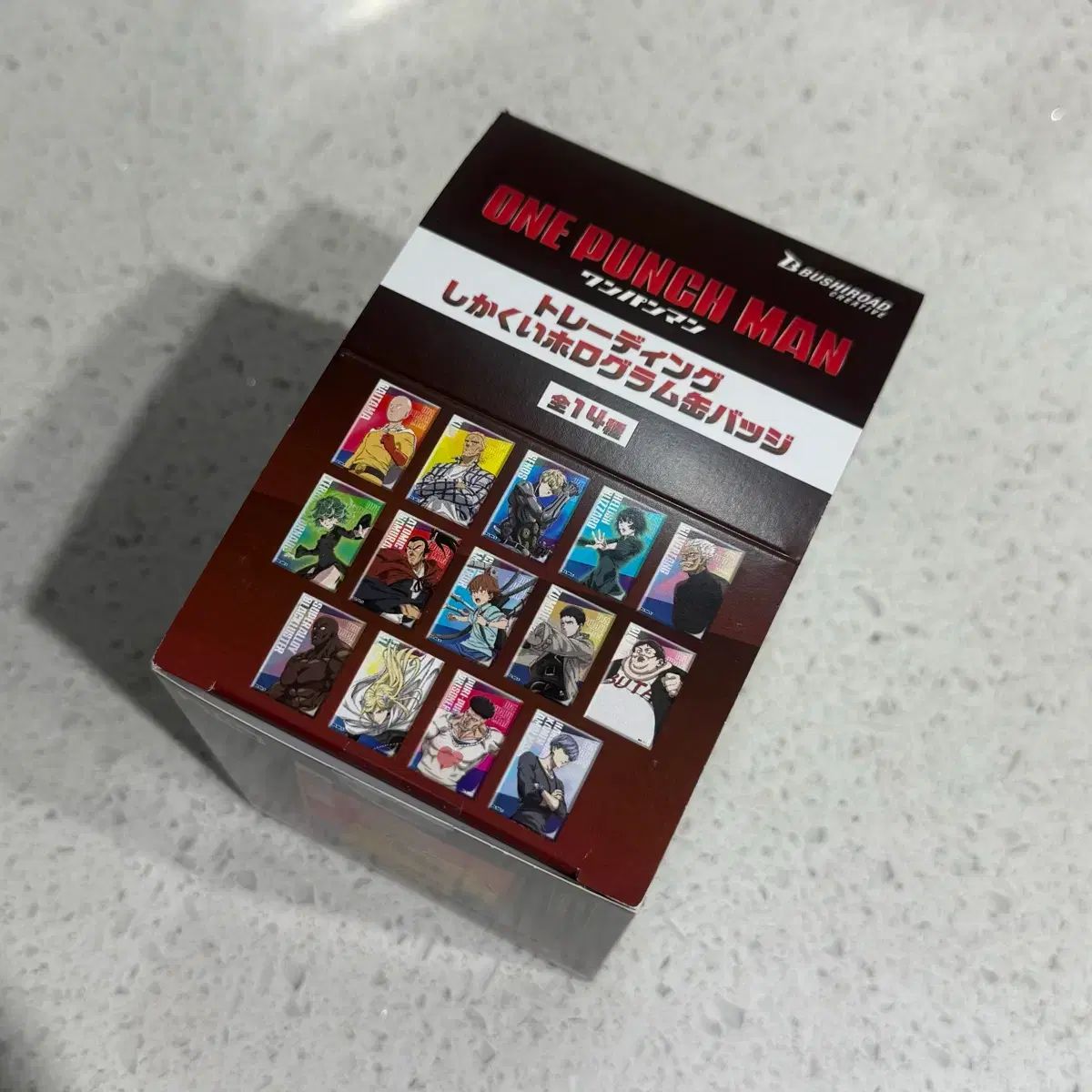 ワンパンマン Season 3 ホログラム バッジ コレクション ボックス