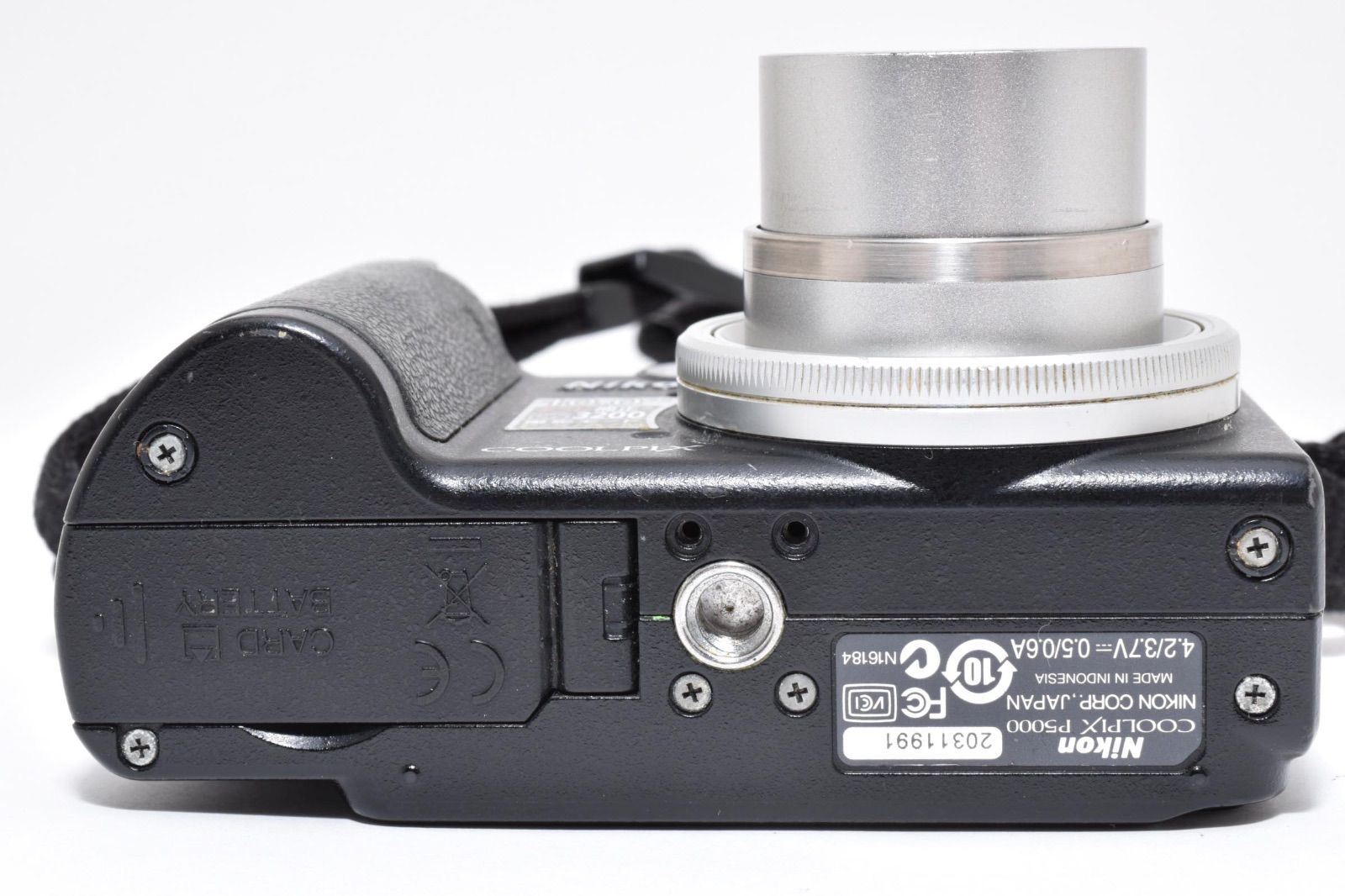 ニコン Nikon CoolPix P5000 ブラック コンパクトデジタルカメラ