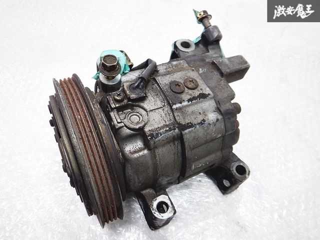 業者出品 』日産純正 S14 シルビア / SR20DET エアコン コンプレッサー