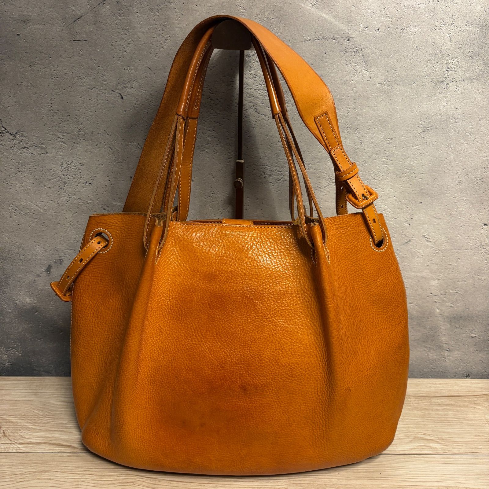 ✨genten ゲンテン エターデ トスカ 2WAY ショルダー トートバッグ 本 
