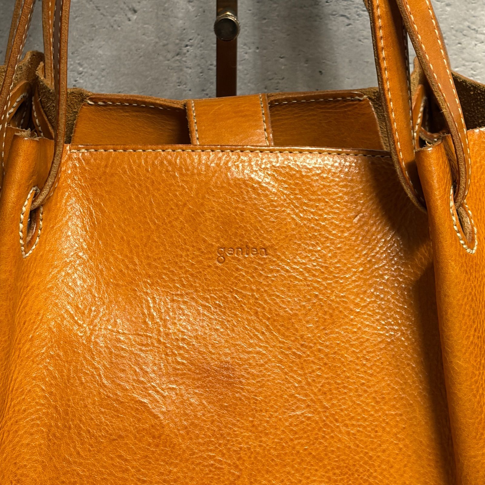 ✨genten ゲンテン エターデ トスカ 2WAY ショルダー トートバッグ 本