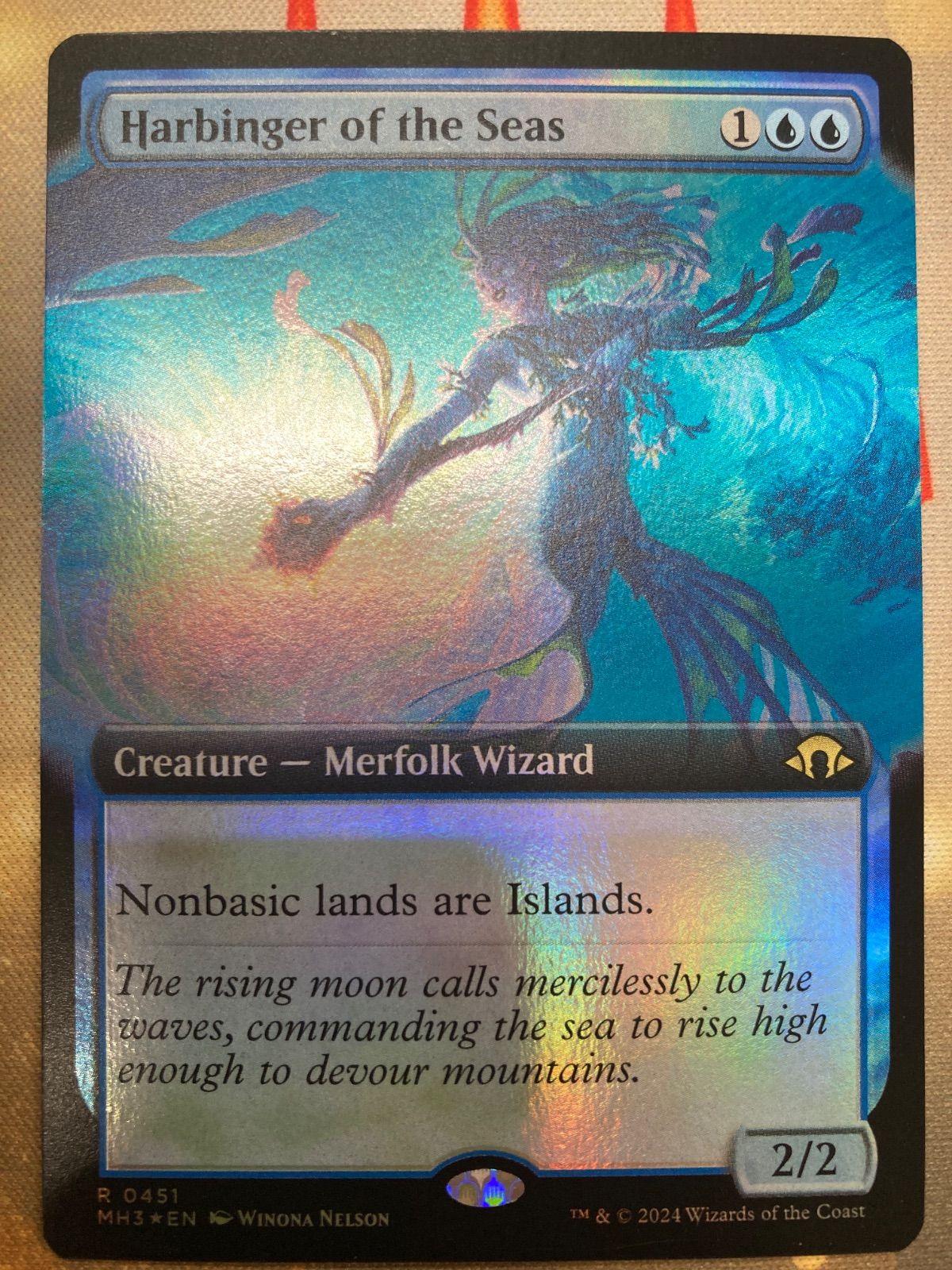 MTG 拡張アート　海の先駆け　英語Foil4枚 MTG 海の先駆け 英語 拡張 foil - メルカリ