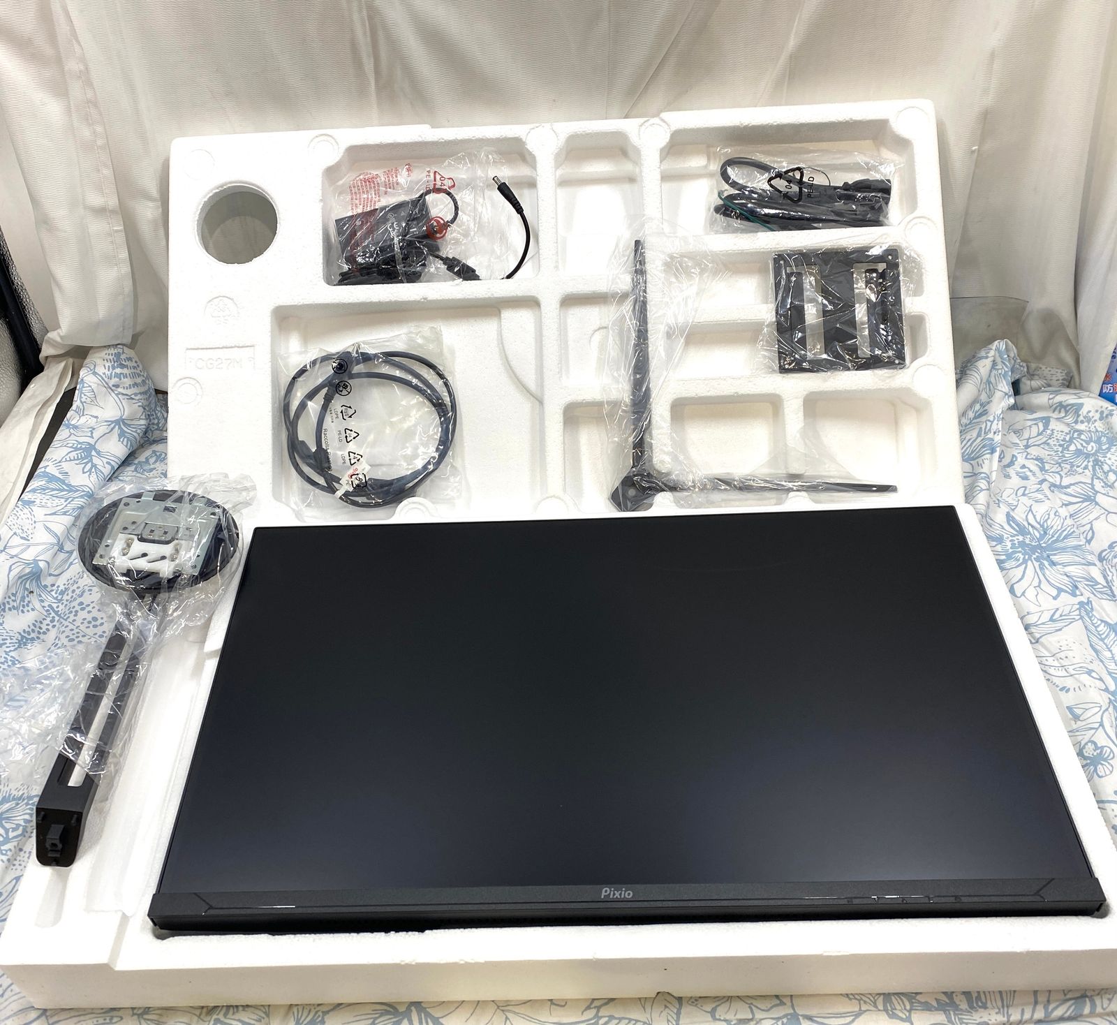 ジャンク品】 Pixio PX278 WAVE Black 液晶ディスプレイ PX278WAVE 27