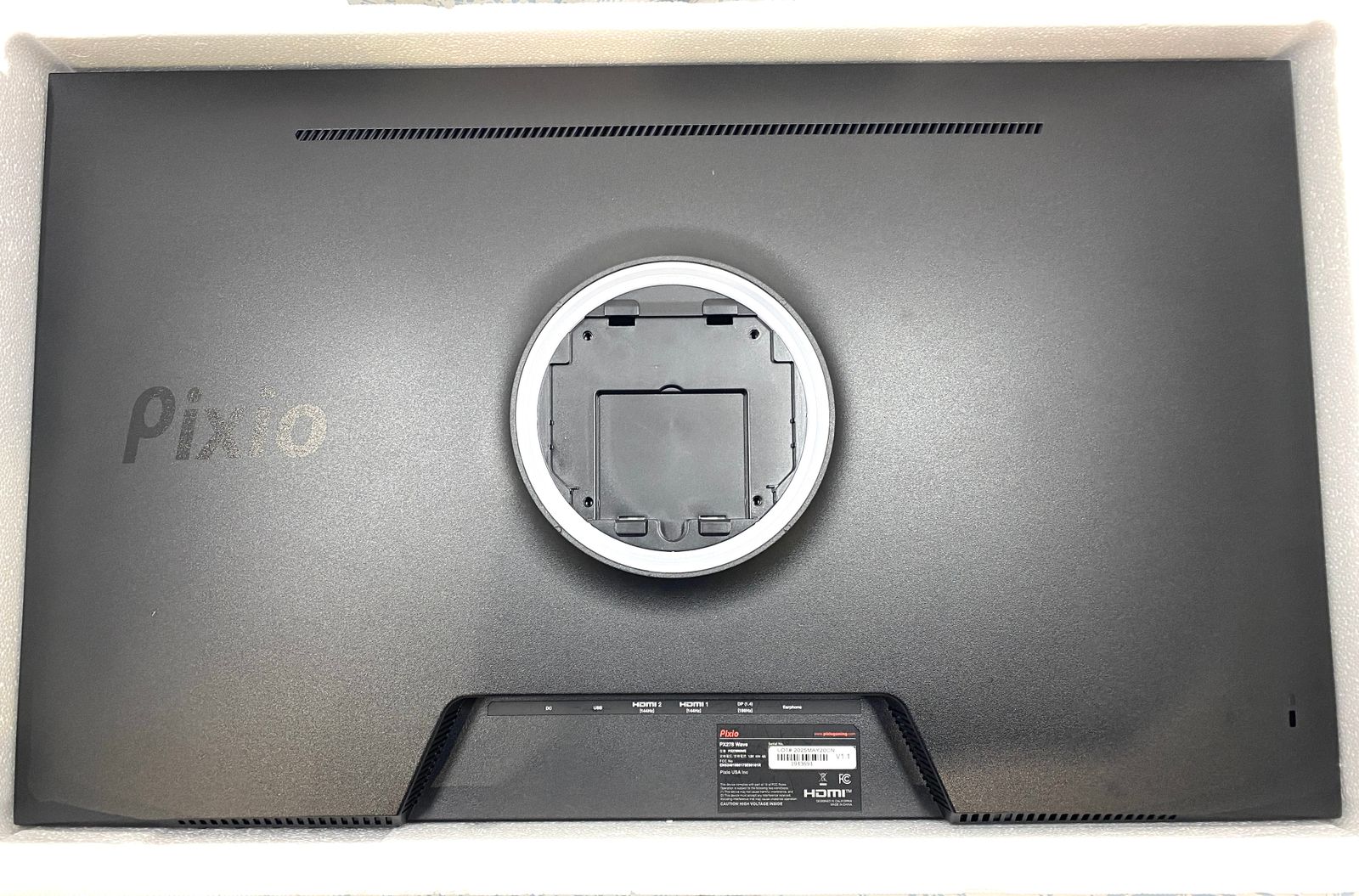 Pixio PX278 ディスプレイ本体 ジャンク ジャンク品】 Pixio PX278