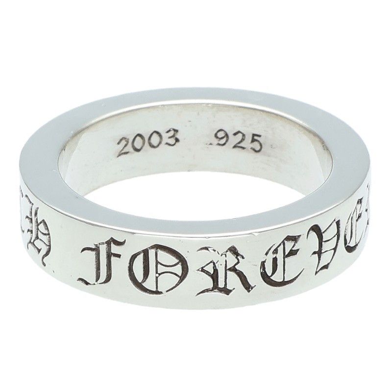 クロムハーツ 6mm SPACER FOREVER/6mmスペーサーフォーエバー シルバー