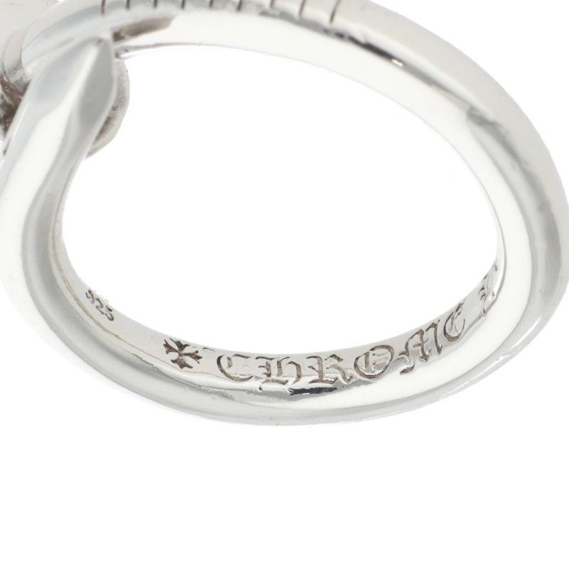 クロムハーツ NAIL FLAT/ネイルフラット シルバーリング メンズ 9号