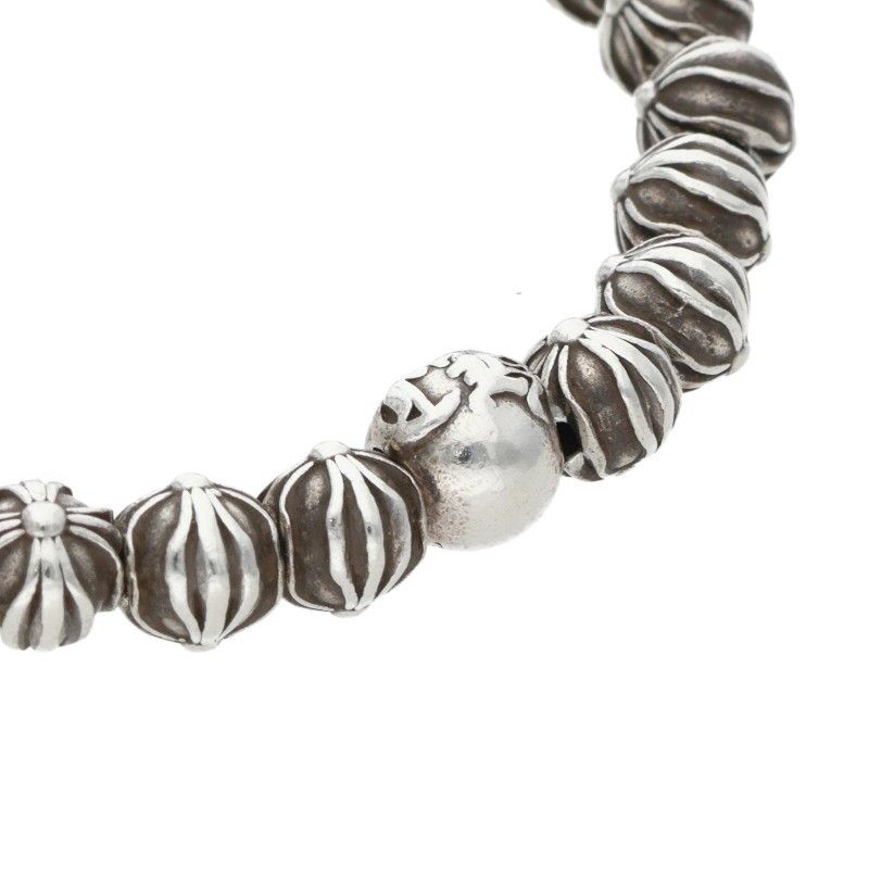 クロムハーツ　シルバービーズ クロムハーツ 6mm BEAD SV/6mmシルバービーズブレス シルバー