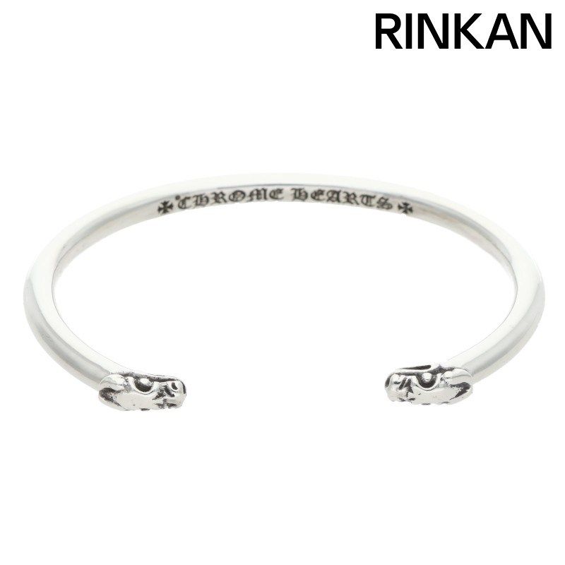 クロムハーツ BANGLE DOUBLE DOG/ダブルドッグ シルバーブレスレット