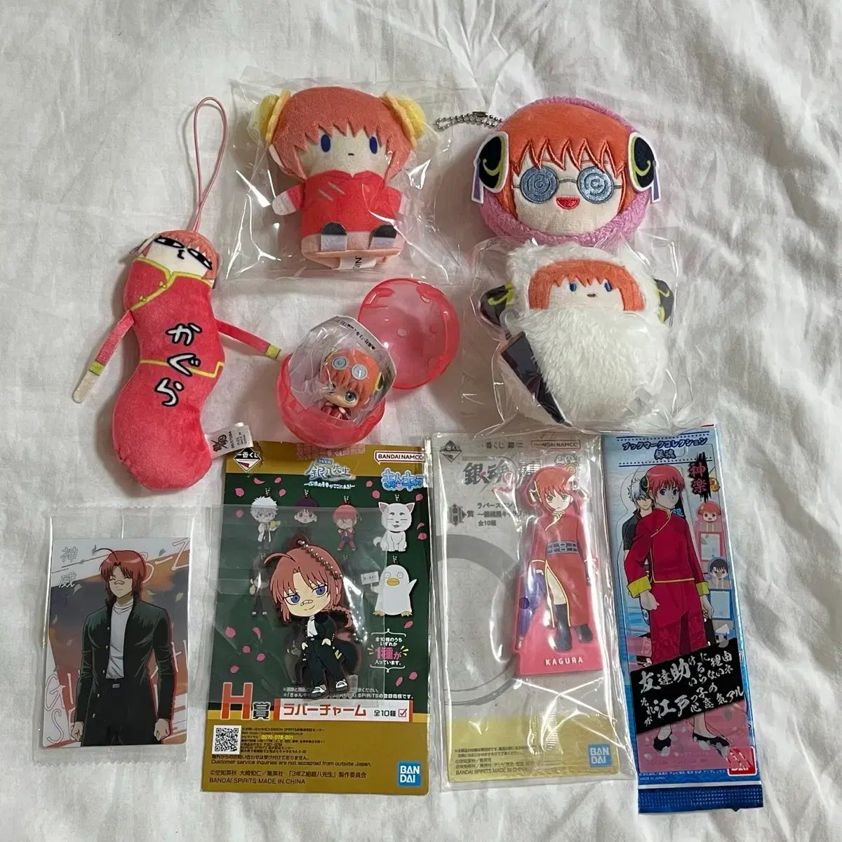 銀魂 パペラ くるみたぴぬい 神威 神楽 まとめ売り まとめ) 銀魂 神楽 PUPPELA パペラ マカロン ぬい くるみたぴぬい 捻じ