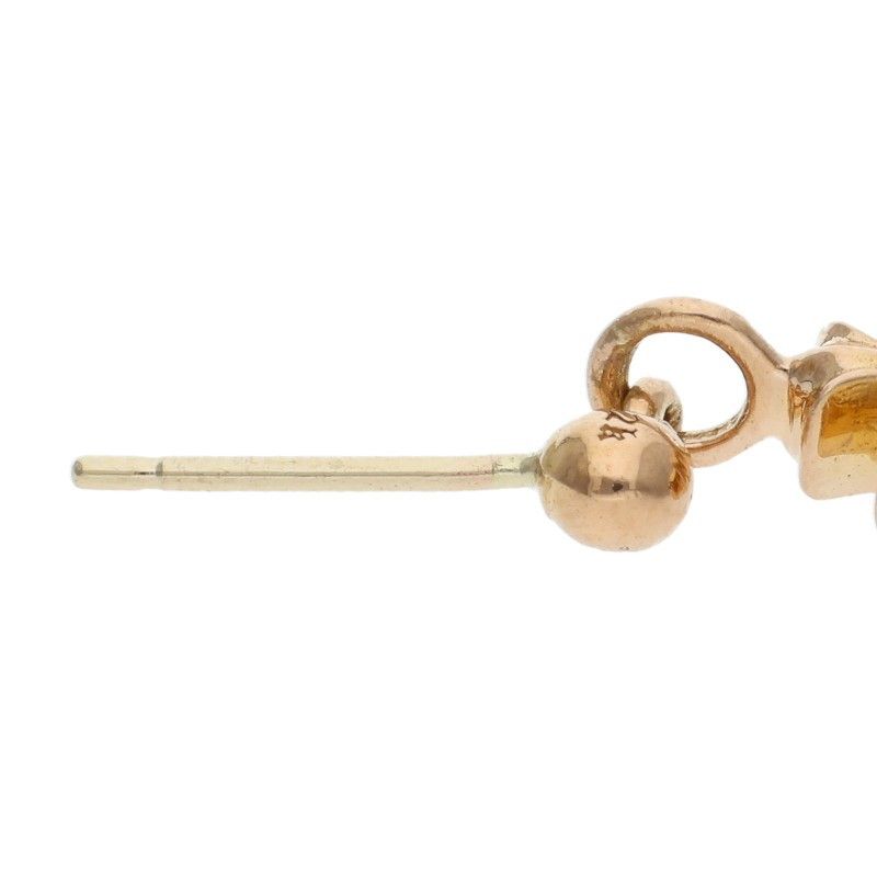 クロムハーツ 22K DRP STCK CH CRS/スタックCHクロスドロップ ゴールド