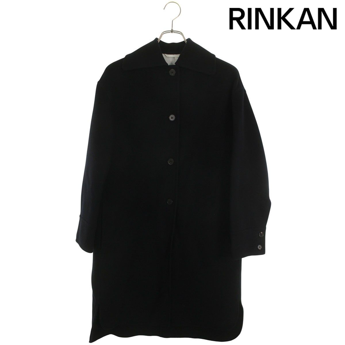 ジルサンダー J04AA0002 フェルトバージンウールコート レディース 34