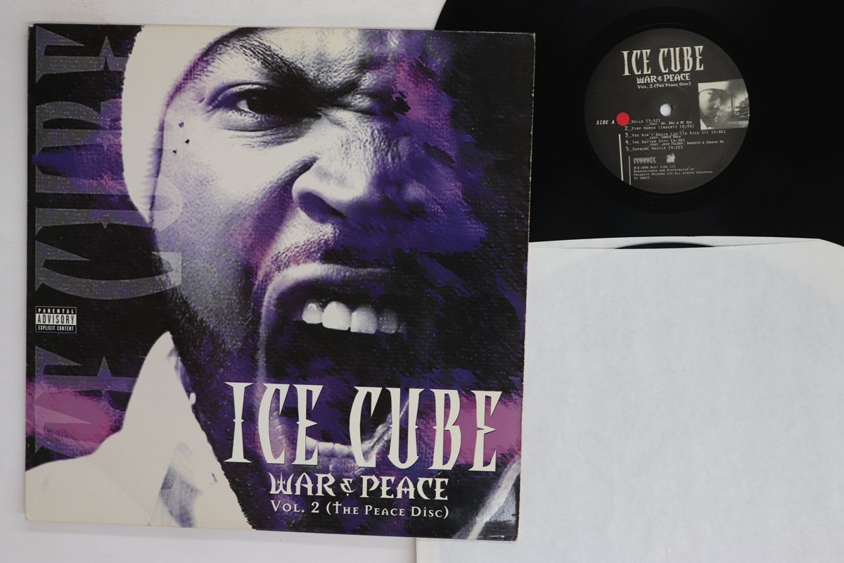 米2discs LP Ice Cube War & Peace Vol. 2 (The Peace Disc) P150015 PRIORITY RECORDS /00520