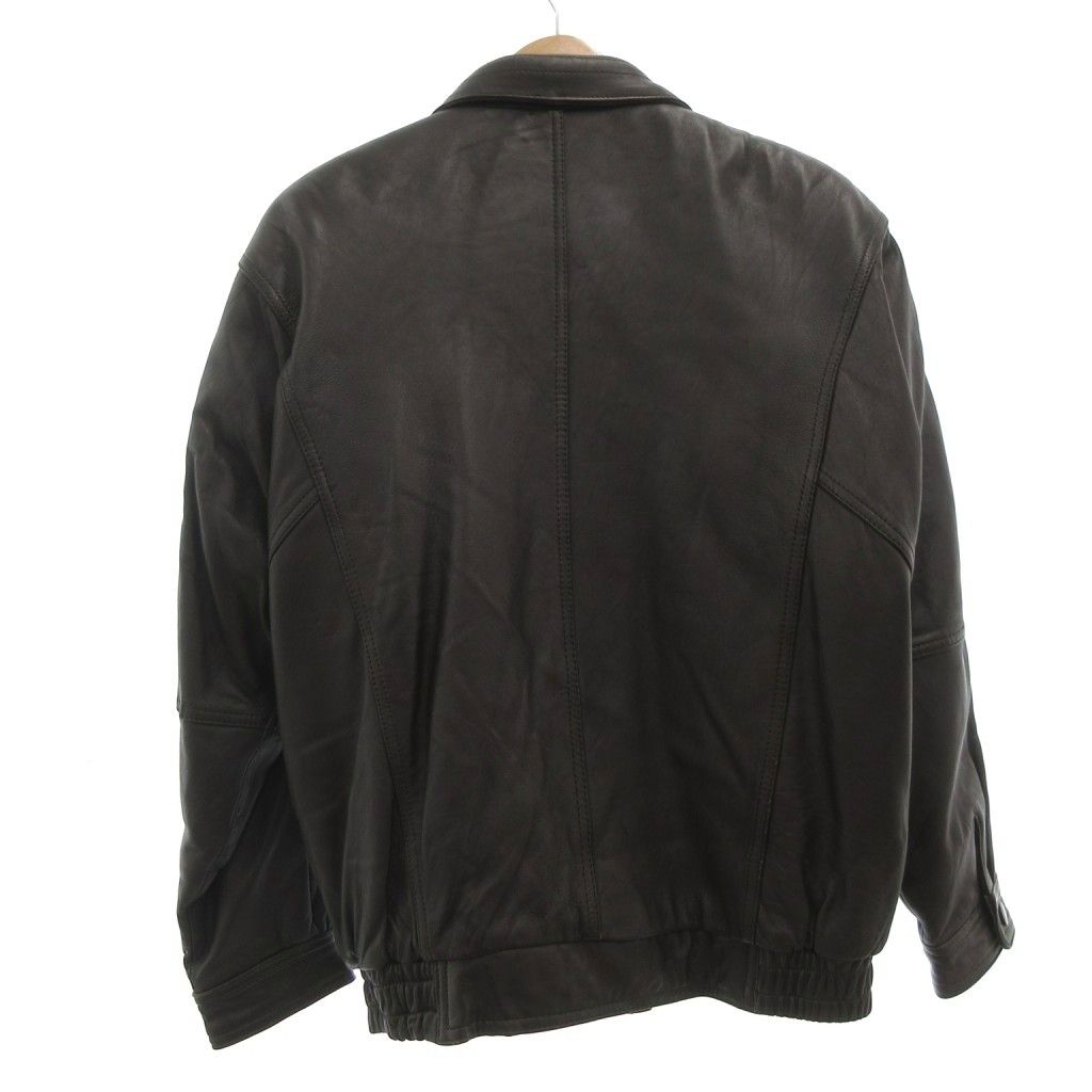 Lold Anthony ブラックレザーラグランジャケット 羊皮革 L Lold Anthony ブラックレザーラグランジャケット 羊皮革 L