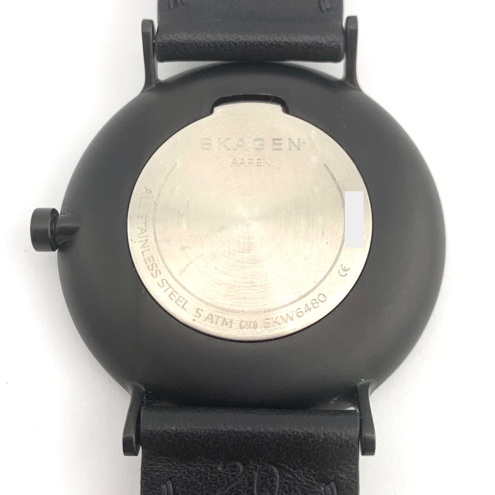 中古】SKAGEN SKW6480 ブラック アナログ 腕時計 - メルカリ