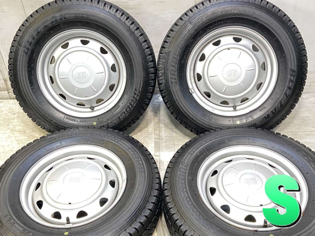 165R13 6PR ブリヂストン ブリザック VL1 JECT LZ 13x5.0 100/110 