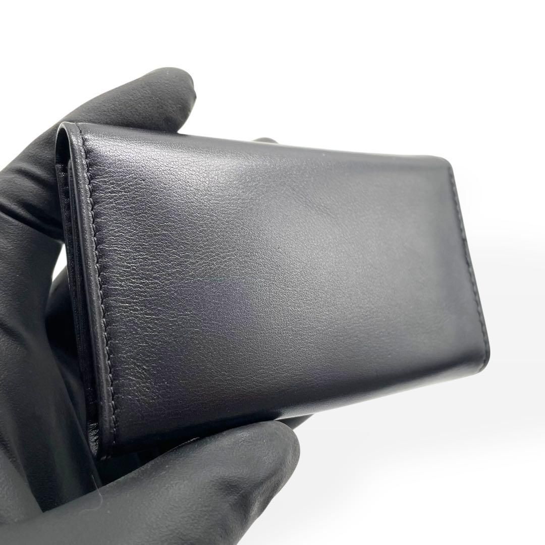 極美品 希少 GIANNI VERSACE 6連キーケース レザー 保存箱 黒 - メルカリ