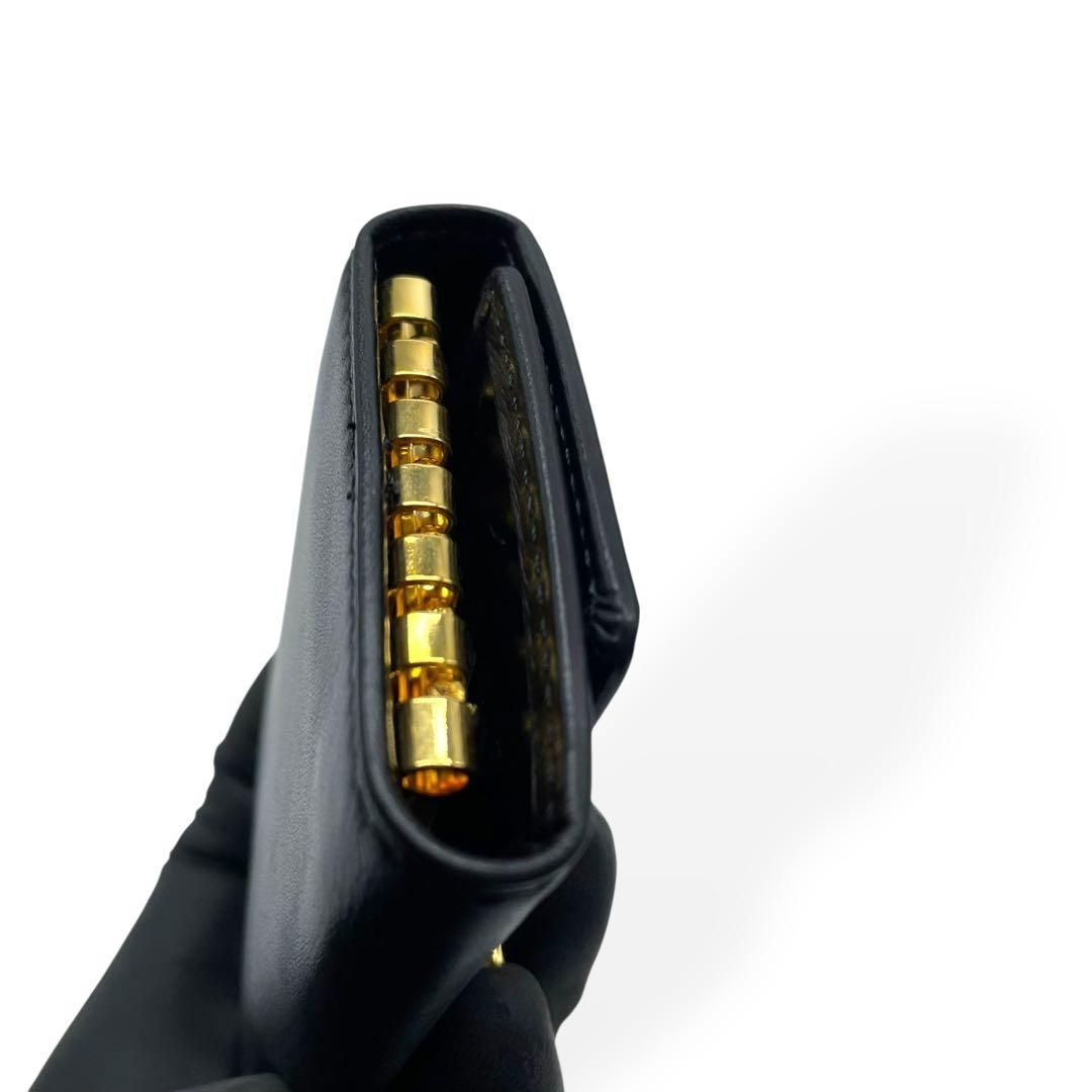 極美品 希少 GIANNI VERSACE 6連キーケース レザー 保存箱 黒 - メルカリ