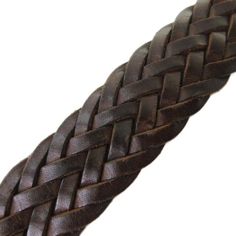 ジェイ&エムデヴィッドソン J&M Davidson ベルト 編み込み レザー