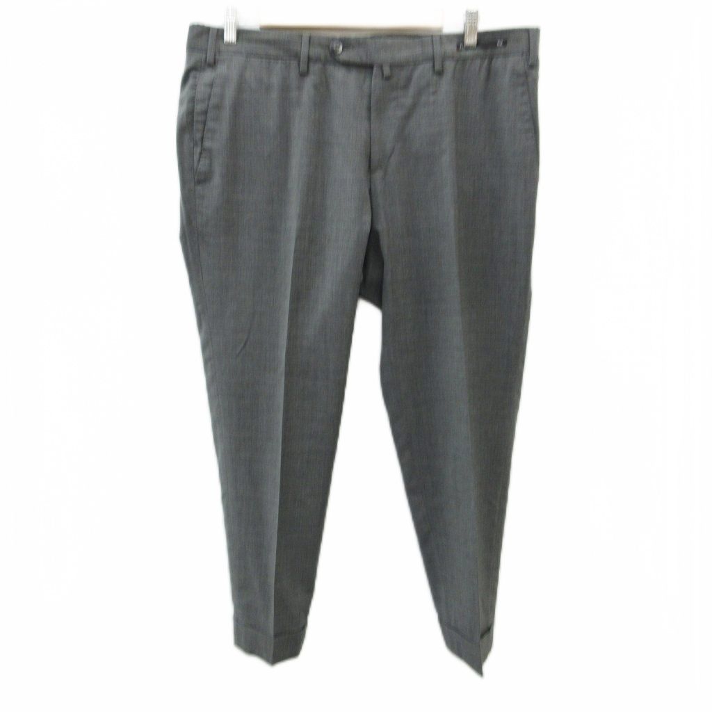 ピーティーゼロウーノ PT01 EVO FIT スラックスパンツ 52 XL グレー