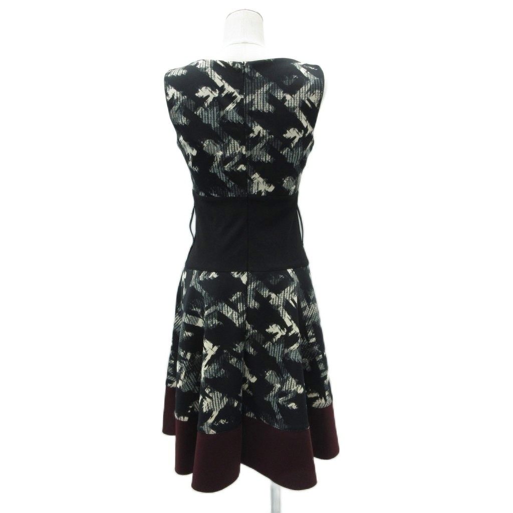 リナシメント RINASCIMENTO ワンピース ノースリーブ ミモレ丈 M 黒 総