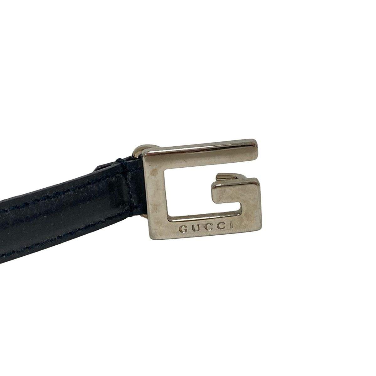 GUCCI モノグラム ベルト 80 32 GUCCI(グッチ) ベルト 80・32 - 黒