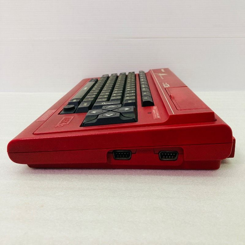 動作未確認】パナソニック MSX2 パーソナルコンピューター FS-A1 赤