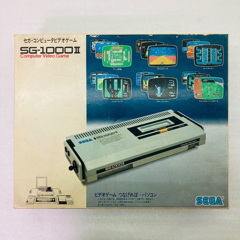 動作未確認】箱付き SEGA セガ コンピュータービデオゲーム SG-1000II