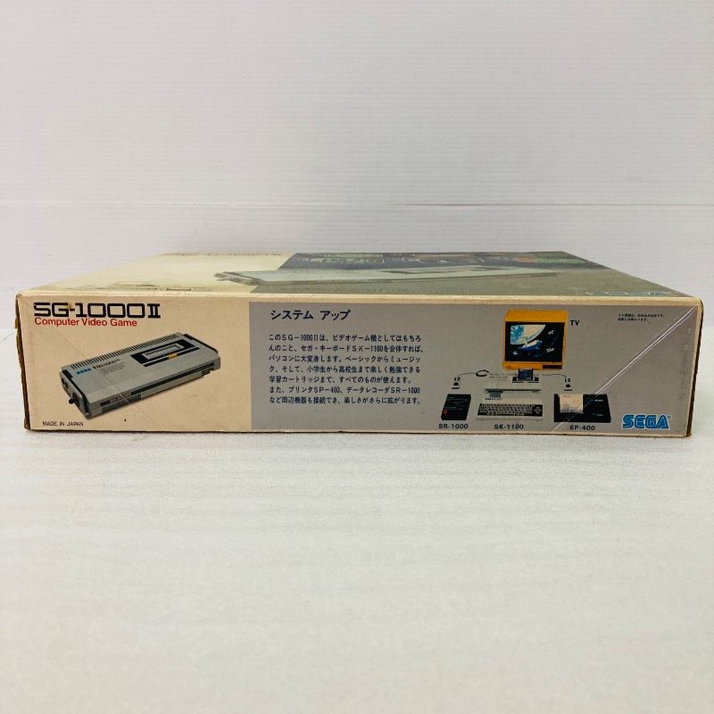 動作未確認】箱付き SEGA セガ コンピュータービデオゲーム SG-1000II
