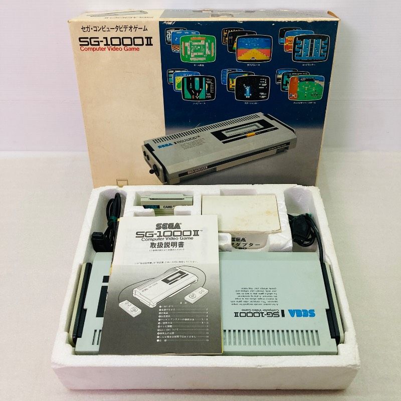 動作未確認】箱付き SEGA セガ コンピュータービデオゲーム SG-1000II