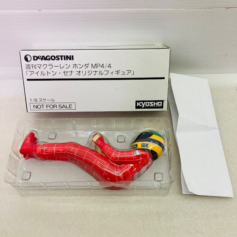 未使用品】【非売品】週刊マクラーレン ホンダ MP4/4 アイルトン・セナ