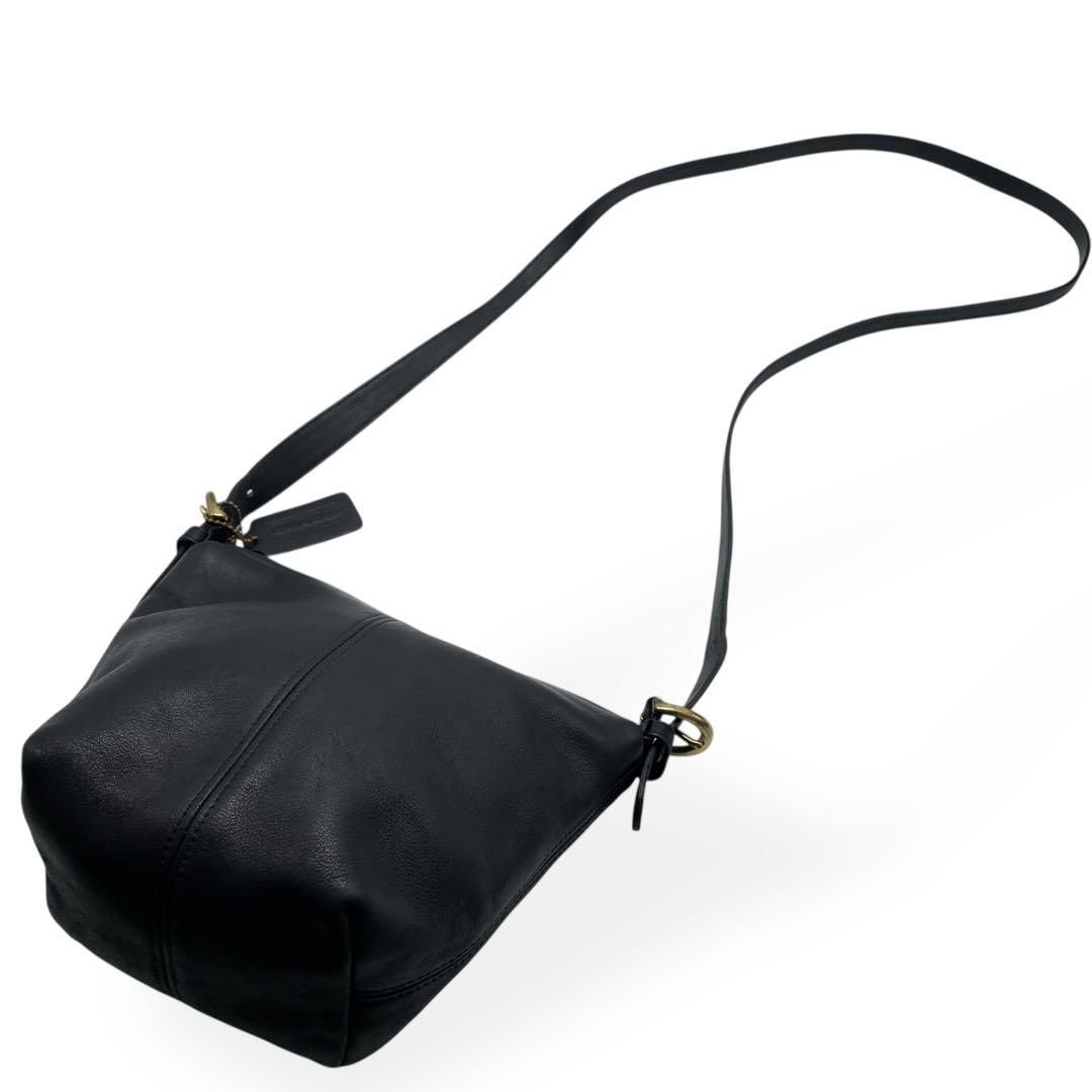 極美品　希少　COACH オールドコーチ　USA製　ショルダーバッグ　ブラウン 極美品 希少 COACH オールドコーチ ショルダーバッグ USA製 レザー