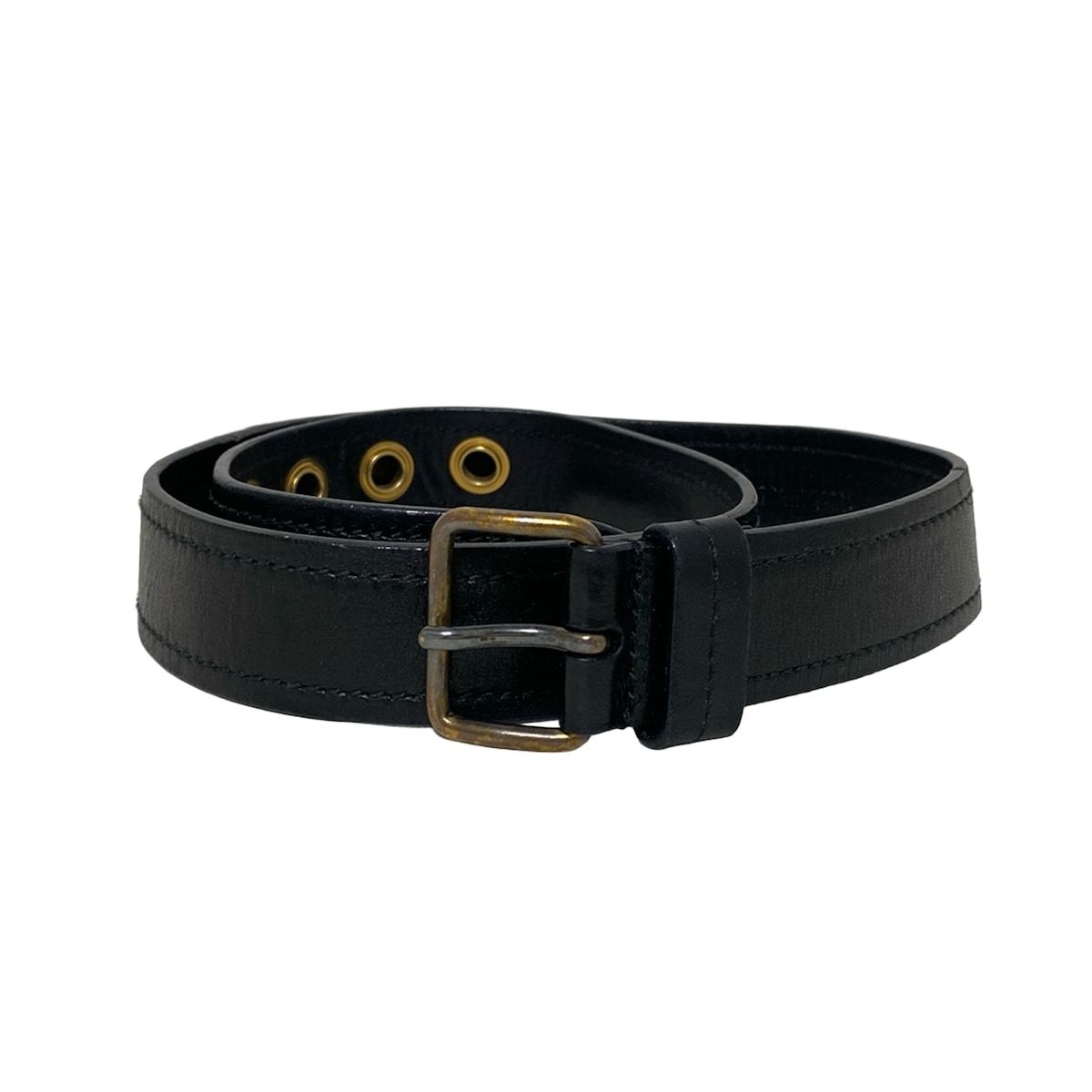 miumiu(ミュウミュウ) ベルト 70/28 - 黒 レザー - メルカリ