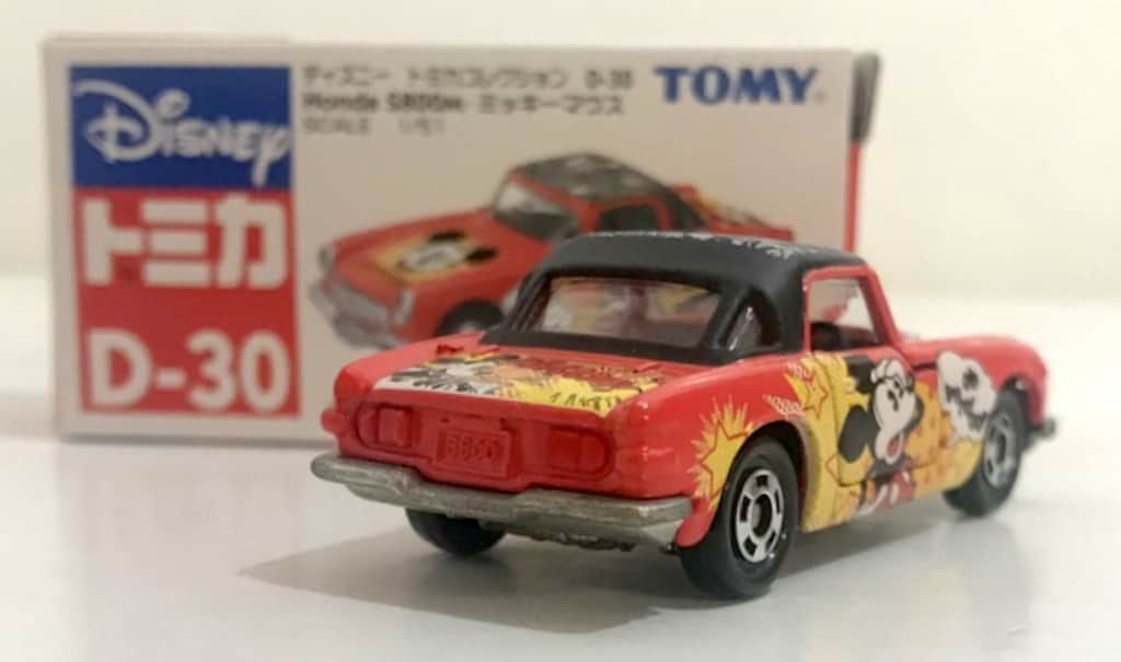 トミー ディズニー トミカコレクション Honda S800M・ミッキーマウス
