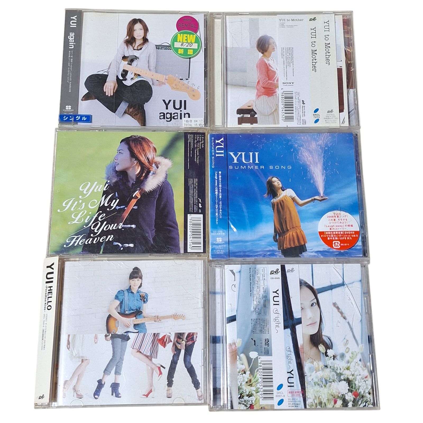 YUI CD 6枚 まとめ売り - メルカリ