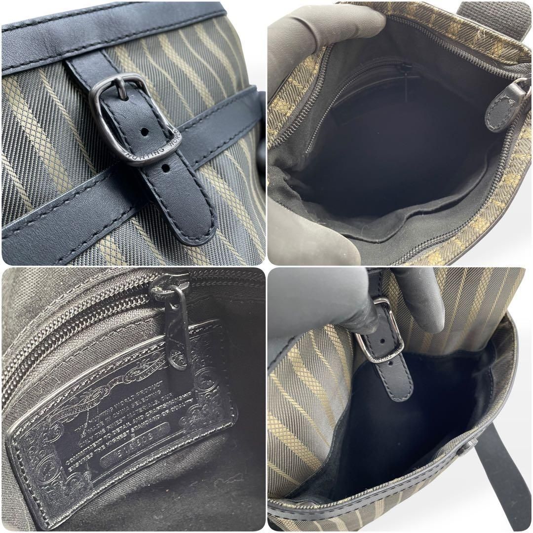 極美品 希少 HUNTING WORLD ハンティングワールド ショルダーバッグ