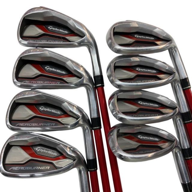 中古】 テーラーメイド AERO BURNER 8S アイアンセット IR TM7-415