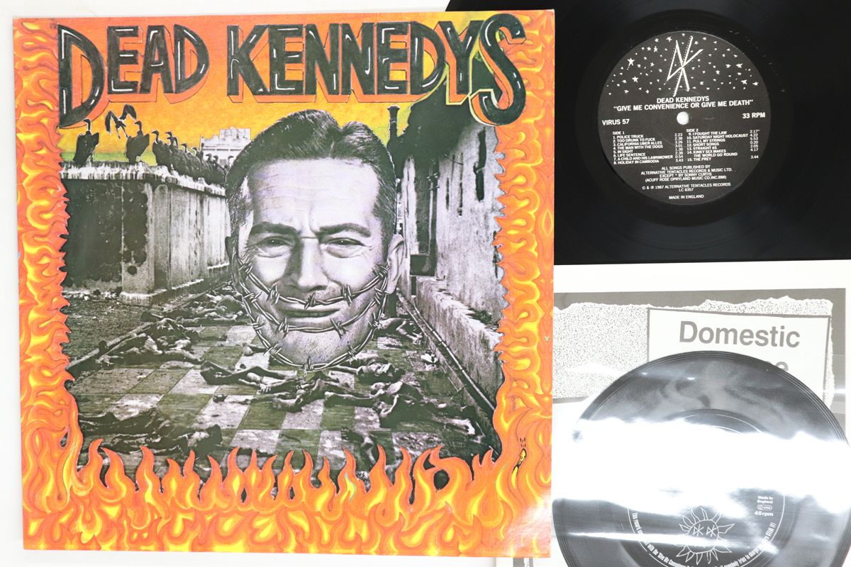 LP Dead Kennedys Geve Me Convenience Or Give Me VIRUS57 Canada