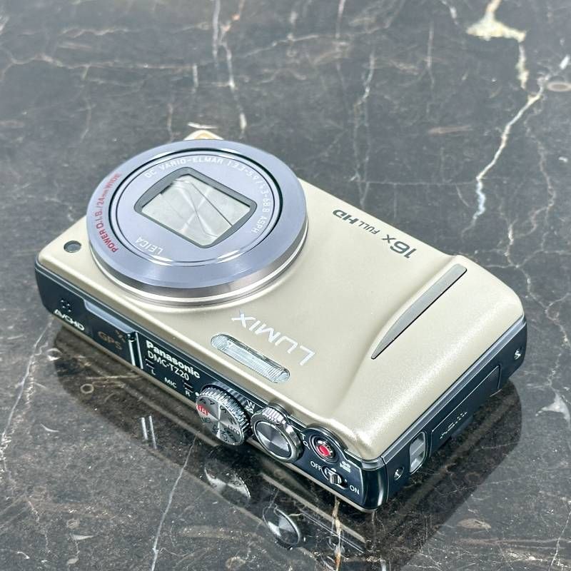 美品】Panasonic パナソニック LUMIX DMC-TZ20 ゴールド 1410万画素
