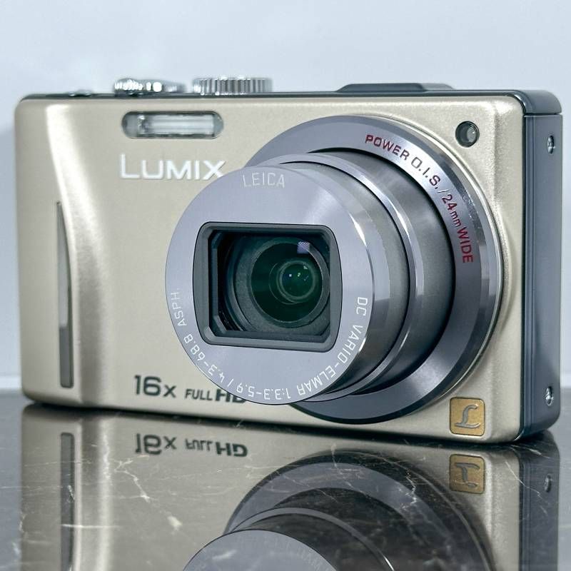 美品】Panasonic パナソニック LUMIX DMC-TZ20 ゴールド 1410万画素