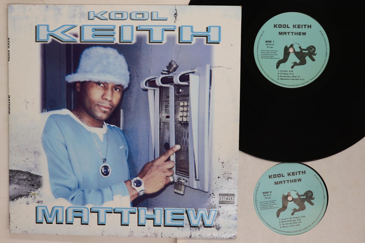 米2discs LP Kool Keith Matthew & Son THR3014 FUNKY ASS RECORDS /00520 米2discs LP Kool Keith Matthew & Son THR3014 FUNKY ASS RECORDS