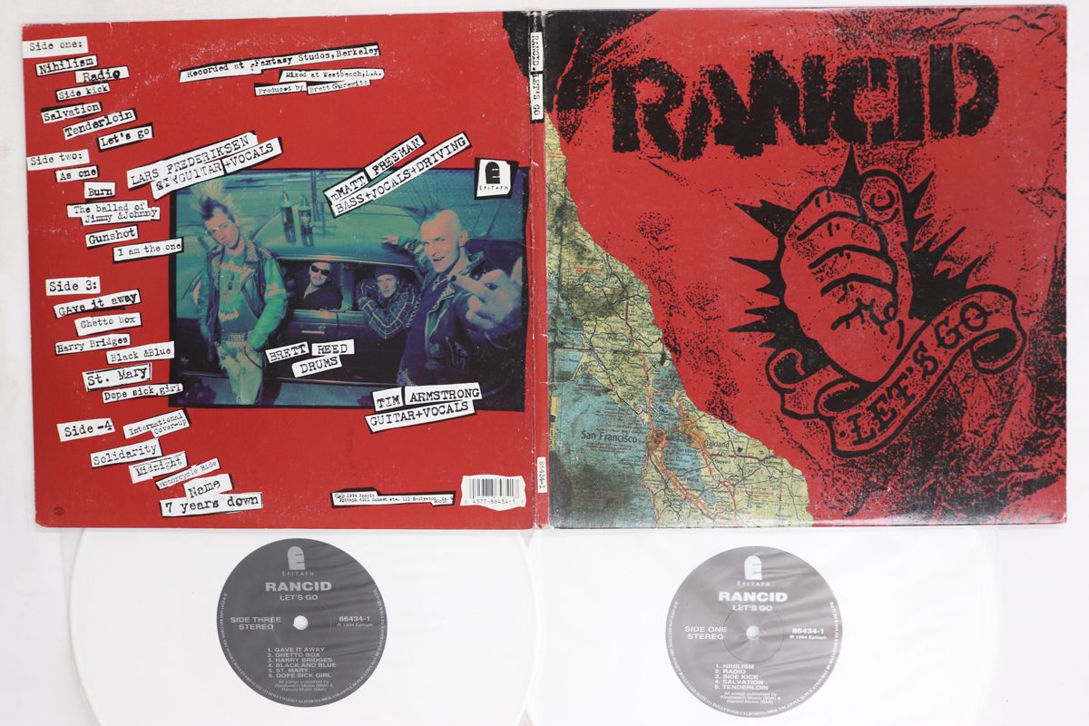 米2x10” Rancid Lets Go 864341 Epitaph 未開封 /00500 米2discs 10” Rancid Lets Go 864341 EPITAPH /00500 【公式通販】