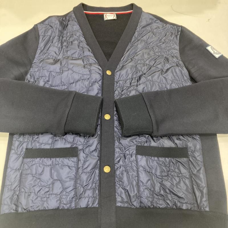 モンクレール ガム ブルー MAGLIA マグリア CARDIGAN カーディガン